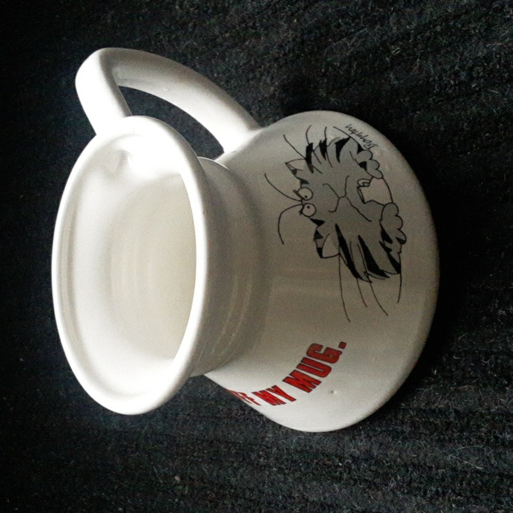 1980's BOYNTON Cat Mug  KEEP YOUR PAWS OFF MY MUG